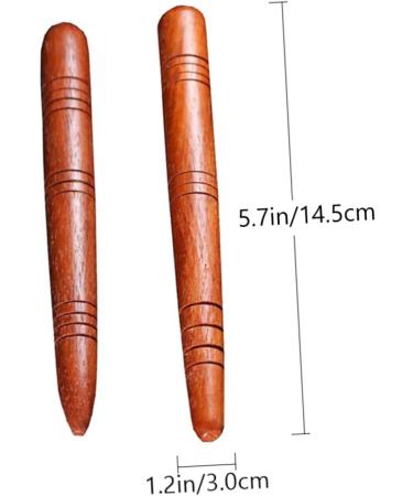 Minkissy 8-Piece Acupuncture Stick Set | Acupressure Rod & Foot Massage Devices | Gua Sha Massage Tools for Pain Relief & Relaxation - Buy Online on GoSupps.com