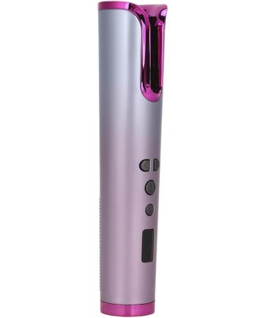 Automatic Hair Curler - USB Rechargeable Cordless Curling Iron Wand with 6 Temp Settings - Perfect for Effortless Hair Styling - Buy Online on GoSupps.com
