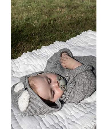 BIBS Pacifiers - Supreme Collection | BPA-Free Baby Pacifier | Made in Denmark | Set of 2 Haze Color Premium Soothers | Size 6-18 Months - Buy Online on GoSupps.com