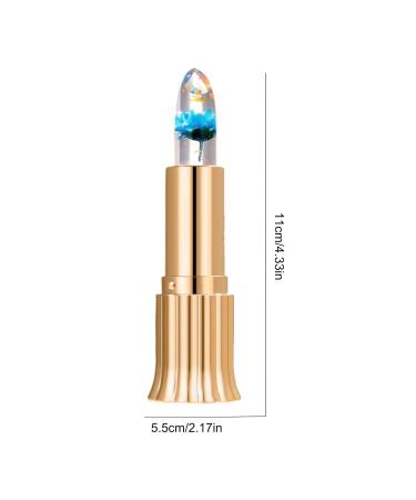 Color-Changing Lip Balm | Nourishing Temperature-Activated Jelly Lipstick with 24K Gold Foil | Perfect for Appointments & Parties - Buy Online on GoSupps.com