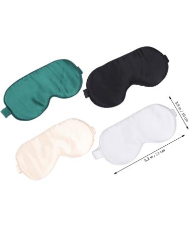 KOCKSHION 1 Pc Eye Mask Silk Sleeping Mask Sleep Mask Silk Eye Mask Sleeping Mask Eye Silk Mask Contoured Cup Night Blindfold Silk Eyeshadow Shaded Eye Patch Green - Buy Online on GoSupps.com