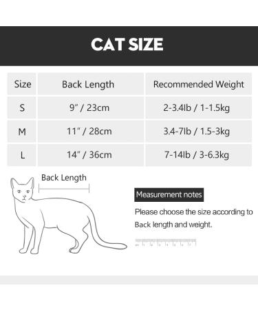 Lianzimau Katzenbody - Anti-Licking Post-Op Pet Clothing for Cats & Dogs | Soft Indoor Camouflage E-Collar Alternative (M 1-Pack) - Buy Online on GoSupps.com