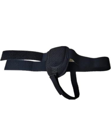 Samnuerly inguinal hernia belts adjustable men's stripped belts men's belt left or right side support inguinal breast protection belt