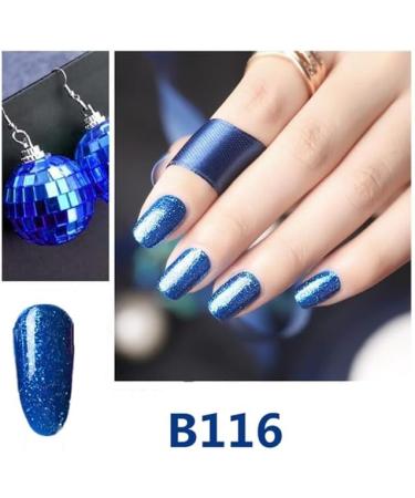 12ml Kodi Gel Glitter Silver Art Nail Polish Nail Varnish Shimmer Sequins Soak Off UV LED Lacquer - (Color: 12ml Matte top) - Buy Online on GoSupps.com