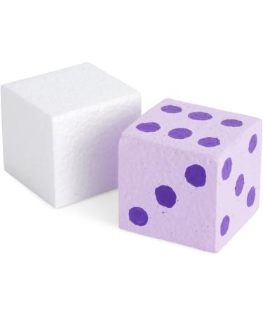 36 Pack Blank Foam Cubes and Square Blocks for Crafts and School Projects - 2x2x2 inches - Buy Online on GoSupps.com