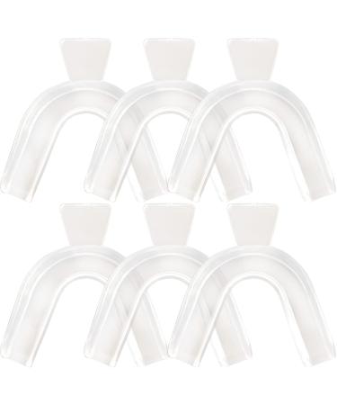 XANHOY 6Pcs Teeth Guard For Night Grinding Night Sleep Guards Teeth Grinding Retainer Moldable Fit Mouth Guard Teeth Retainers - Buy Online on GoSupps.com