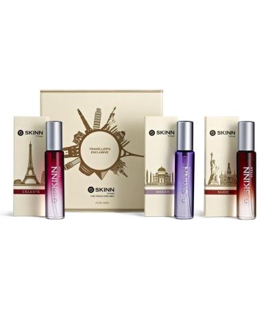 Titan Women Skinn Travel Edp Fresh Scent Perfume Spray 20Ml (Pack Of 3) 150 Millilitres - Buy Online on GoSupps.com