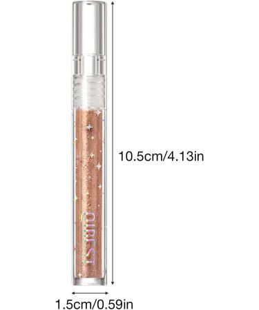 Mona43Henry Glitter Liquid Eyeshadow Diamond Pearlescent Glitter Shimmer Liquid Eyeshadow Eyeliner Waterproof Long Lasting Liquid Eyeshadow for Stage Wedding Music Festival 04# - Buy Online on GoSupps.com