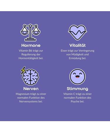 Be Tanics Period Balance - Hormone Support Supplement with Vitamin B6 (60 Capsules) | Dietary Supplement for Menstrual Wellness - Buy Online on GoSupps.com