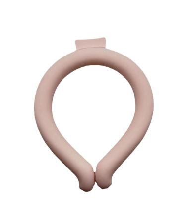 Neck Cooling wrap for Summer Heat Relief Reusable ice Ring for Relieving hot Flashes(Lotus Root Powder S) Lotus Root Powder Small