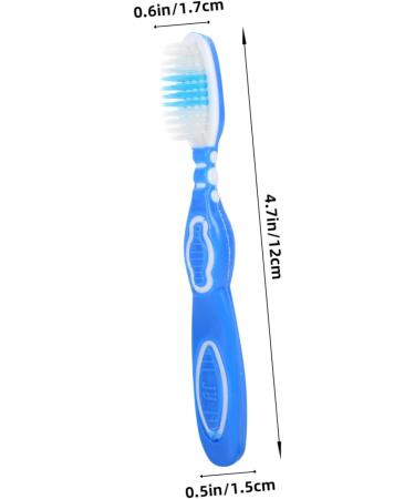 Iwowhero 10-Pack Mini Foldable Toothbrush for Kids | Soft Portable Travel Toothbrush | Ideal for Prison & Travel Accessories - Buy Online on GoSupps.com