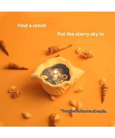 Marine-Themed Wax Melts - Starfish & Seashell Scented Candles (4 in 1 Baby Blue) | Shop Internationally - Buy Online on GoSupps.com