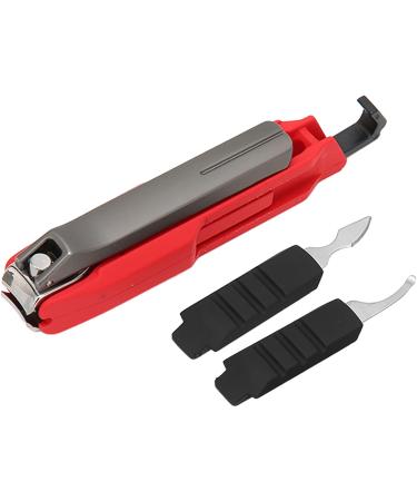 Nail Clippers Manicure Clippers Mobile Phone Support Wear Resistant for Nail Salon for Household(Red Black) - Buy Online on GoSupps.com