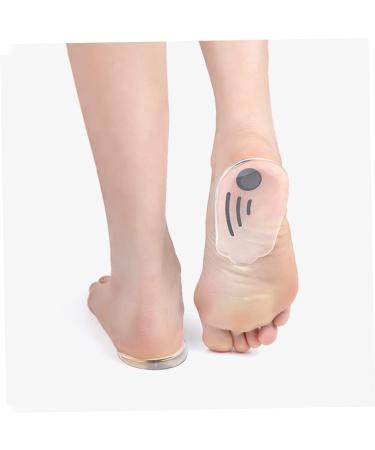 Healeved 2 Pairs Heel Pad Insoles - High Heel Cushions & Flat Foot Inserts | Orthopedic Gel Foot Support Pads 10.2x5.9cm - International Shipping - Buy Online on GoSupps.com