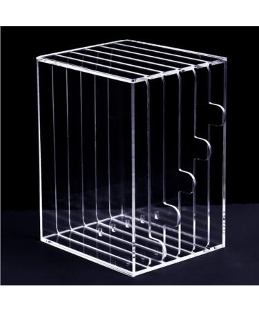 Nail Art Display Stand Nail Tips Acrylic Storage Box with 5 Movable Layers Manicure Tool Nail Art Storage Box - Buy Online on GoSupps.com