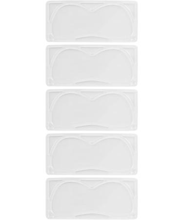 Transparent Eye Mask Mold - 5pcs Reusable Eye Patch Tray for DIY - Portable Eye Pad Tray for Professional Quality Results - Buy Online on GoSupps.com