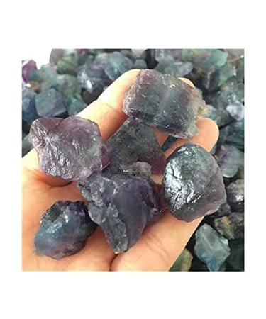 Natural Gemstone Rainbow Fluorite Rough raw Crystals Stones for feng Shui 300g