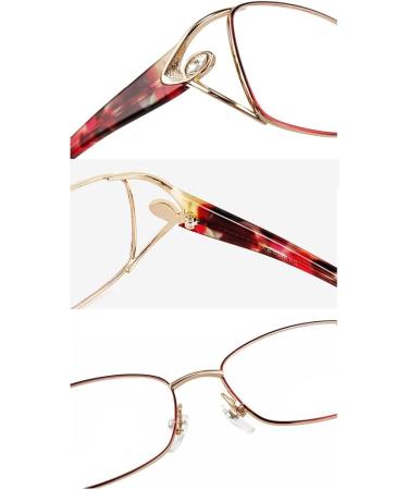Buy Riccie Women's Fashion HD Anti-Blue Light Mideline Glasses | Aspherical Resin Anti-Fatigue Reading Glasses Diopter +0.5 to +3.0 | International Shipping Available - Buy Online on GoSupps.com