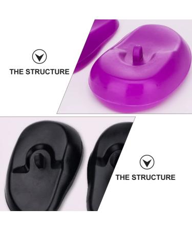 Professional Hairdressing Ear Protector - 6 Pairs of Ear Shower Caps for Blow Dryer - Shield Covers for Salon Styling - Buy Online on GoSupps.com