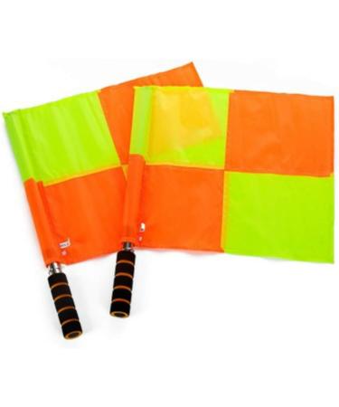 DreamHigh Soccer Side Referee Offside Flags - 2pcs (Big Square, 14x14) - Buy Online on GoSupps.com