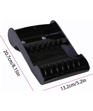 WenTigDY Professional Salon Scissors Holder Racks Barber Shop Shears Stand Black 1 - Buy Online on GoSupps.com