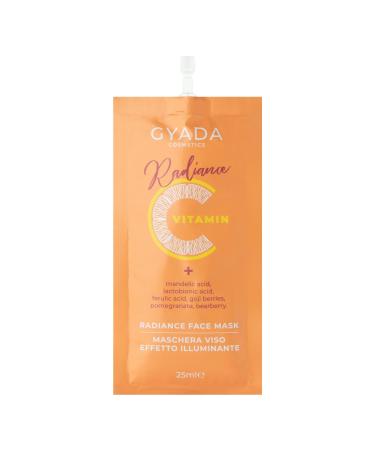 GYADA COSMETICS GYADA COSMETICS Radiance Face Mask Illuminating Moisturising Face Mask Smooth and Elastic Contrast Signs of Age and Expression Vitamin C Base 25 ml