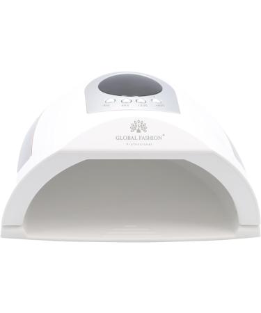 Global Fashion 268W 2-in-1 Smart LED/UV Nail Lamp - Fast & Durable Curing - White - Buy Online on GoSupps.com