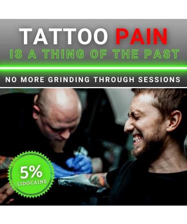 Painless Tattoo Numbing Cream - Maximum Strength, Long-Lasting Relief (3 Tubes) - Buy Online on GoSupps.com