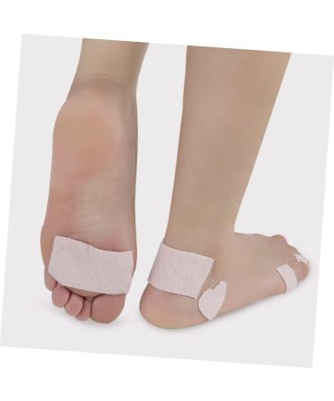 UKCOCO 50 Sheets Flannel Footsticker Shoe Pads Corn Cushions Glass Milk Bottle Forefoot Pads Feet Callus Pads Breathable Foot Pads Metatarsal Pads of Foot of Feet Care Pink Insole - Buy Online on GoSupps.com
