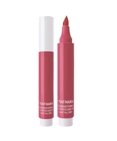 Lip Stain Marker - Liquid Lip Stain Waterproof Lip Pencil | Moisturizing Lip Stain Precise Pen-Shaped Stain Stain-Proof Color for Women