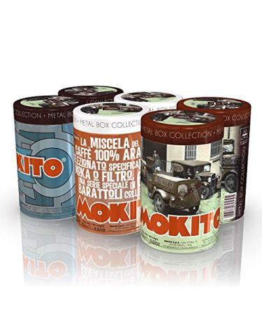 8 x 250 gr Ground Coffee Blend 100% Arabica - Moka Collection