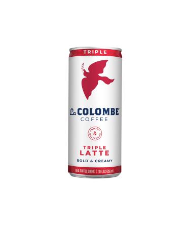 La Colombe Triple Draft Latte - 3 Shots Of Cold-Pressed Espresso and Frothed Milk - Made With Real Ingredients - Grab And Go Coffee, 9 Fl Oz (Pack of 12) Triple 9 Fl Oz (Pack of 12)