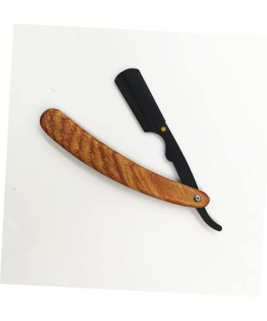 Frcolor 3-in-1 Manual Eyebrow Razor | Wooden Safety Razor for Men Precision Shaving Tool - Buy Online on GoSupps.com