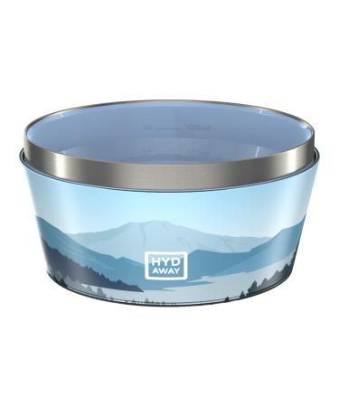 HYDAWAY Collapsible Insulated Bowl with Lid | Portable, Packable, Insulating, Resealable, Hot-and-Cold Dinnerware for Camping, Hiking, Backpacking, Van Life, Travel | 1-Quart Capacity Cascadia - Buy Online on GoSupps.com