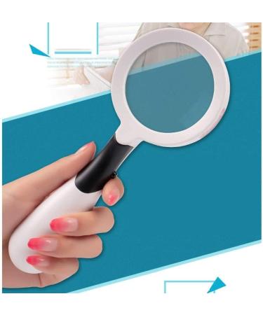 Magnifying Glasses Vision aids Handheld Reading 10 Times with Elderly Children and Amblyopia Portable 65mm Stationery Office Supplies 1PCS Journey - Buy Online on GoSupps.com