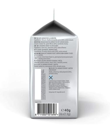  Tassimo Tassimo Tea Time Mint Pack of 10 mint green tea bags (160 drinks) - Buy Online on GoSupps.com