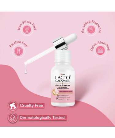 Lacto Calamine 10% Niacinamide Face Serum Fragrance-Free Serum for Face 30 ml - Buy Online on GoSupps.com