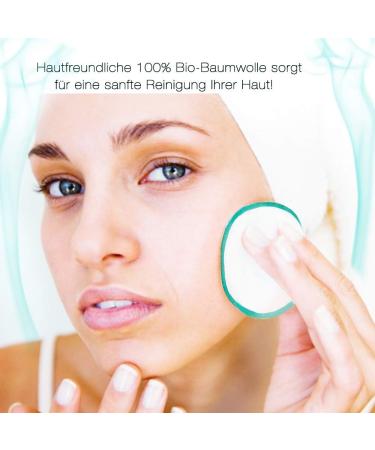 Bionobel 12 Reusable Cotton Pads | Sustainable Zero Waste Makeup Remover | Washable Cosmetic Pads | 100% Organic Cotton & Laundry Net - Buy Online on GoSupps.com