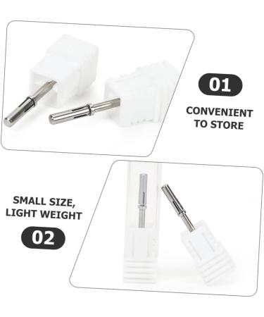 Ipetboom Manicure Abrasive Ring Bearing Mini Set Abrasive Ring Shaft Core Manicure Removal Polishing Head (3.1mm Small Abrasive Ring Shaft) Acrylic Nails Trim Nail Accessories Gel - Buy Online on GoSupps.com