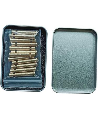 Yeseje Brass Arrow Inserts with Embossed Surface for .245 Inner Diameter Carbon Arrows - 12 Pack, 100 Grain - Buy Online on GoSupps.com
