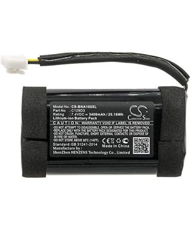 Replacement Battery for Bang & Olufsen BeoPlay A1 C129D3 - 3400mAh | International Shipping Available - Buy Online on GoSupps.com