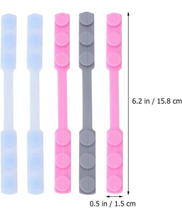 Buy Healeved Adjustable Mask Extension Belt - 20 Piece Set | Reusable Mask Hooks & Earring Accessories for Comfortable Wear - Buy Online on GoSupps.com