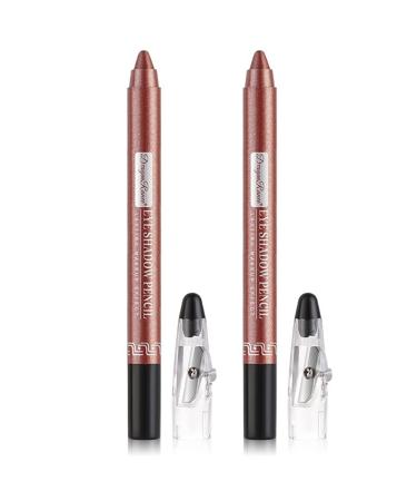 Glitter Eyeshadow Stick Colorful Set Eye Shadow Pen Eyeliner Eye Shadow Pencil Waterproof & Long Lasting Glitter Eyeshadow Stick Eye Makeup (Color : 06#)