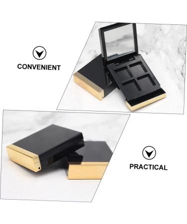 Mipcase 2pcs Eye Shadow Box Highlighters Empty Lipstick Case Eye Shadow Palettes Travel Phnom Penh Filling - Buy Online on GoSupps.com