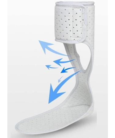 Adjustable Foot Drop Orthosis - Large Left | Foot Stabilizer & Sleep Support | International Shipping - Buy Online on GoSupps.com