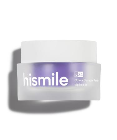 Hismile V34 Colour Corrector Powder, Purple Teeth Whitening, Tooth Stain Removal, Teeth Whitening, Powder, Colour Correcting Tooth Stains, Hismile V34, Hismile Colour Corrector, Tooth Colour Corrector