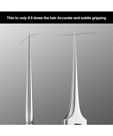 Rucudim Stainless Steel Tweezers - Military Knife Precision Blacksmith Twist Ideal for Splinters Acne & Comedones Extraction - Buy Online on GoSupps.com