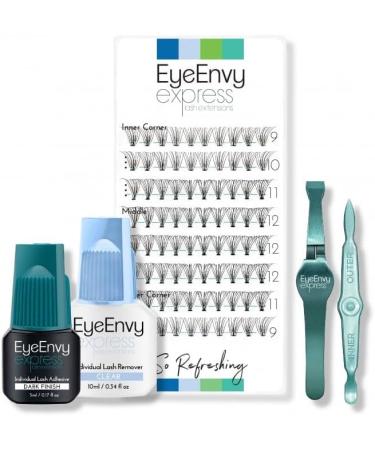EyeEnvy Express Lash Extensions So Refreshing Faux Mink Individual Cluster Eyelashes - 17mm - Buy Online on GoSupps.com