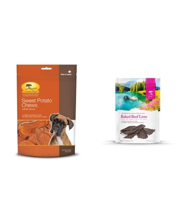 Caledon Farms Sweet Potato Chews Orange 1 Units & Baked Beef Liver
