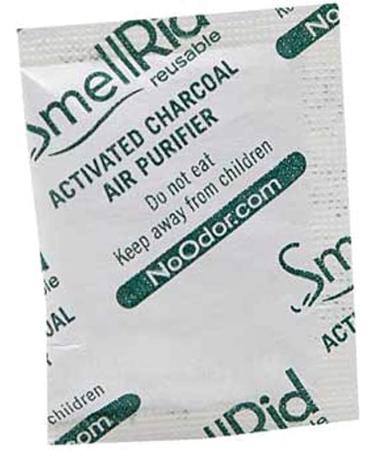 SMELLRID Activated Charcoal Odor Remover 100 Pack - Mini 5g (2 x 2) Pack - Natural Dampness Absorber for 2 Sq. Ft. - Safeguard Items - Buy Online on GoSupps.com